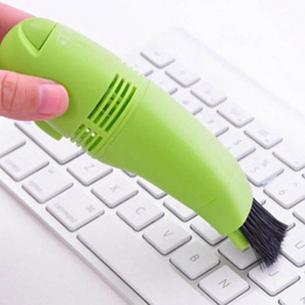 New USB Vacuum Cleaner Computer Keyboard Dust Cleaning Brush Household Cleaning Supplies