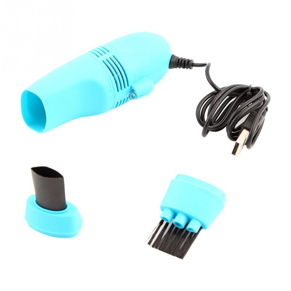 Hot sale Mini USB Keyboard Vacuum Cleaner With Brush Dust Cleaning Kit For PC Laptop Notebook free shipping