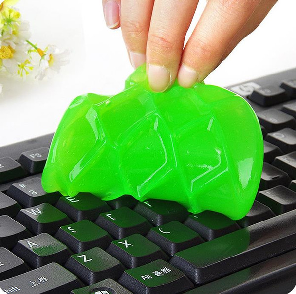 Hot Magic Dust Cleaning High-Tech Transparent Cleaner Compound Slimy Gel keyboard cleaner/super computer cleaner /monito for Keyboard Laptop