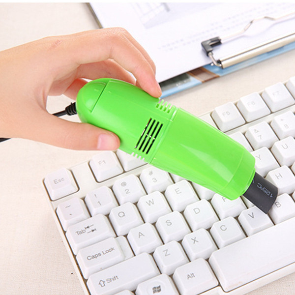 new design Mini Portable Computer Keyboard Vacuum cleaners USB Keyboard Cleaner Laptop computer Brush Dust Cleaning High quality