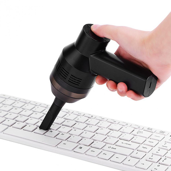 Portable Mini Handheld Rechargeable Keyboard Vacuum Cleaner for Laptop Desktop PC Keyboard Dust Collector Clean Kit