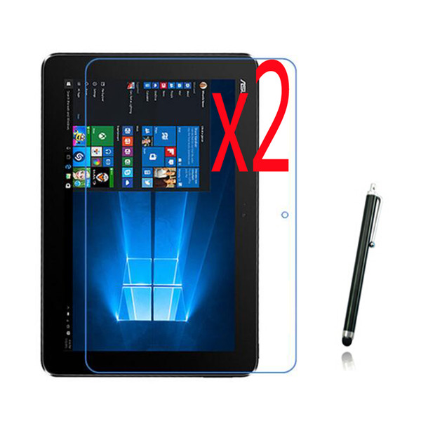 3in1 2x LCD Clear Screen Protector Films Protective Film Guards +1x Stylus For ASUS Transformer Book TransBook T101HA 10.1