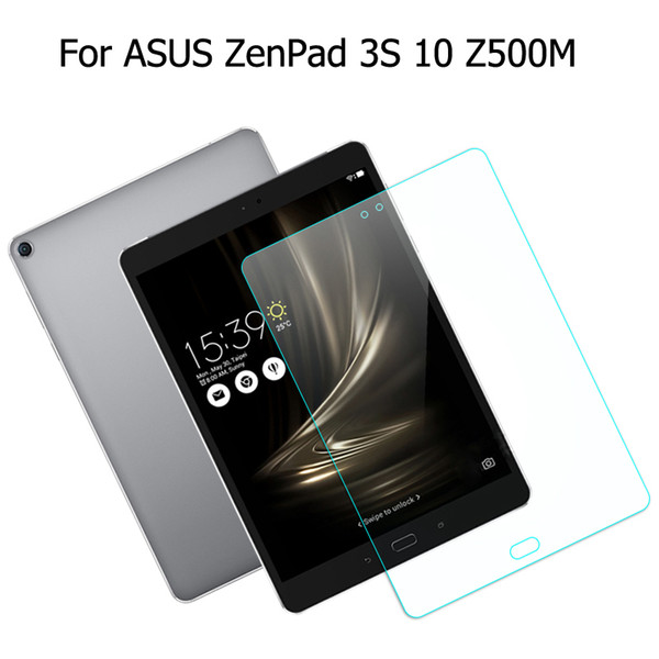 2.5D 0.3mm Tempered Glass membrane For ASUS ZenPad 3S 10 Z500 Z500M 10.1 inch Steel film Tablet Screen Protection Toughened+ Pen