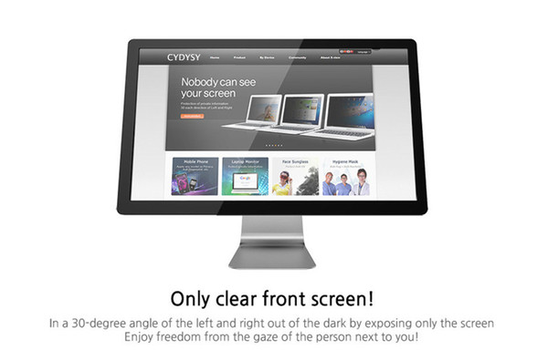 20 inch Privacy Filter LCD Screen Protector Film for 16:9 Widescreen Computer 17 3/8 