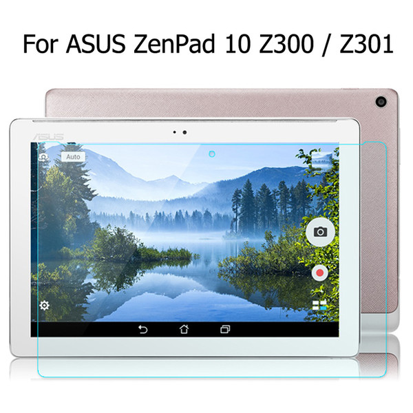 2.5D 0.3mm Tempered Glass membrane For Asus Zenpad 10 Z300 Z300M Z301 Z301MFL Z301ML 10.1'' Tablet Screen Steel film +Stylus Pen