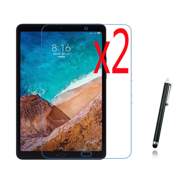 3in1 2x LCD Clear Screen Protector Films Protective Film Guards +1x Stylus For Xiaomi Mi Pad 4 MiPad 4 Plus 10.1