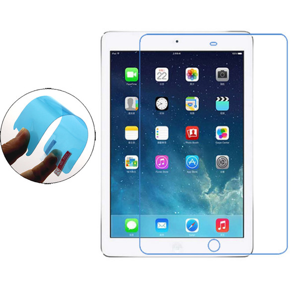 2PCS Clear Soft TPU Nano Explosion-proof Tablet Screen Protector Protective Film for iPad 5 / iPad Air / Air 2 9.7