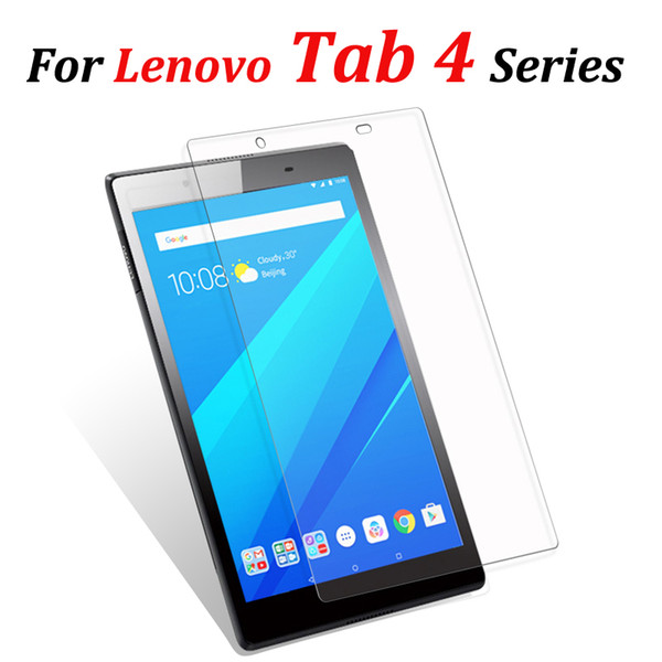 For lenovo tab 4 10 tempered glass for lenovo tab 4 8 glass plus TB-8504 8704 x304 x704 screen protector protective glas film