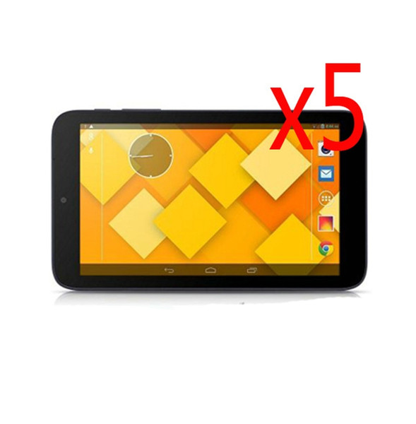 New 5PCS/lot Soft Anti Glare Matte Screen Protector For Alcatel Pixi 7 Tablet 7 inch Tablet Protective Film + Clean Cloth