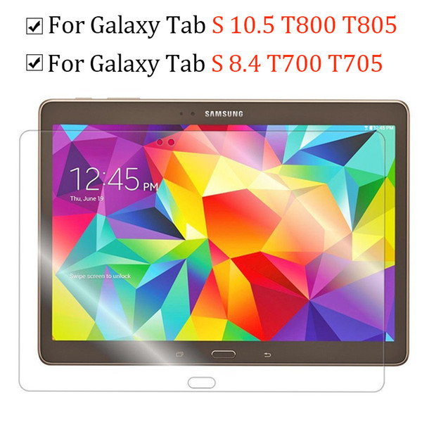 Protective glass for Tab S 10.5 T800 T805 for galaxy Tab S 8.4 T700 T705 glass screen protector tablet tempered glas 9H