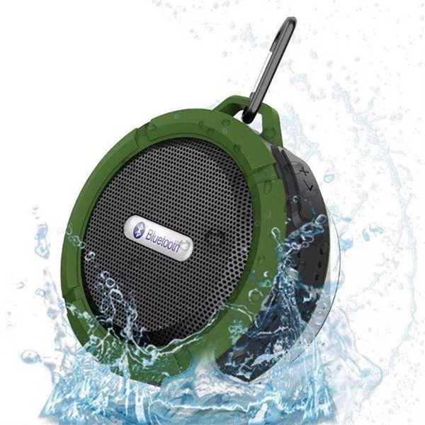 Waterproof Wireless Bluetooth Speakers Shower Speaker with Strong Driver Long Battery Life and Mic and Removable Suction Cup