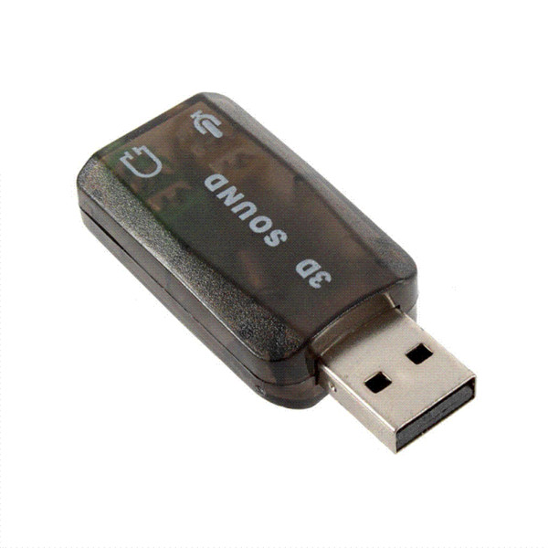 2015 USB Sound Card USB Audio 7.1 External USB Sound Card Audio Adapter Interface For Laptop PC MicroData