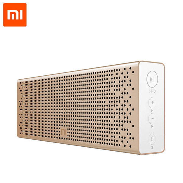 Original Xiaomi Wireless Stereo Bluetooth 4.0 Speaker Mini Portable MP3 Player For iPhone Samsung Wirelee Square Sound Audio Player Black