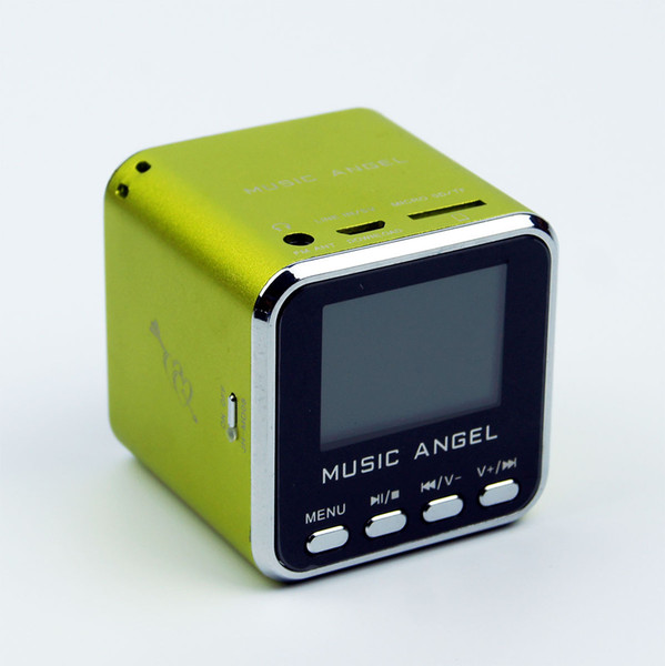 MUSIC ANGEL Mini Speaker USB Micro SD/TF HiFi Audio Amplifier MP3/4 Music Player