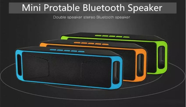 S208 Mini Portable Bluetooth Speakers 2018 Hot Sell Wireless Loudly Music Player Big Power Subwoofer Support TF USB FM Radio