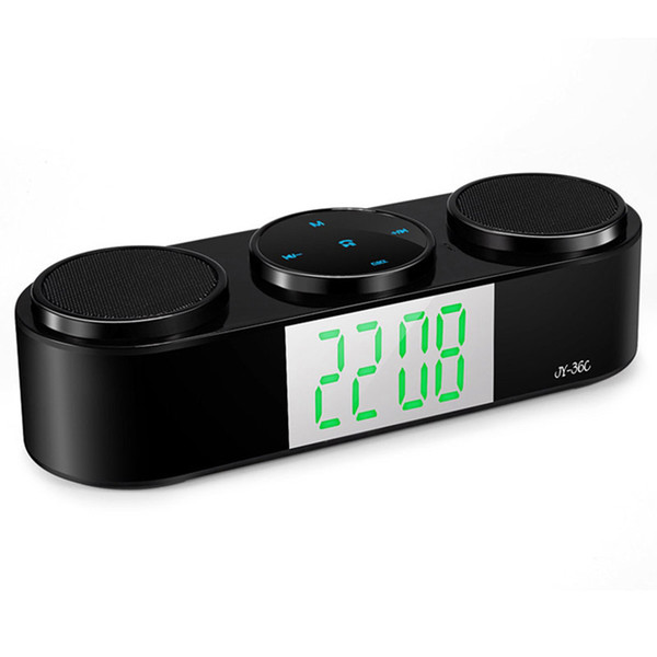 Portable Bluetooth Wireless FM Stereo Speaker for SmartPhone Tablet Clock