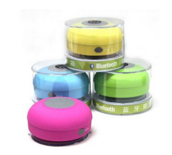 Waterproof Wireless Bluetooth Portable Shower Speaker Colorful for iphone 5 5s 5c 4 4s samsung HTC MP3 MP4