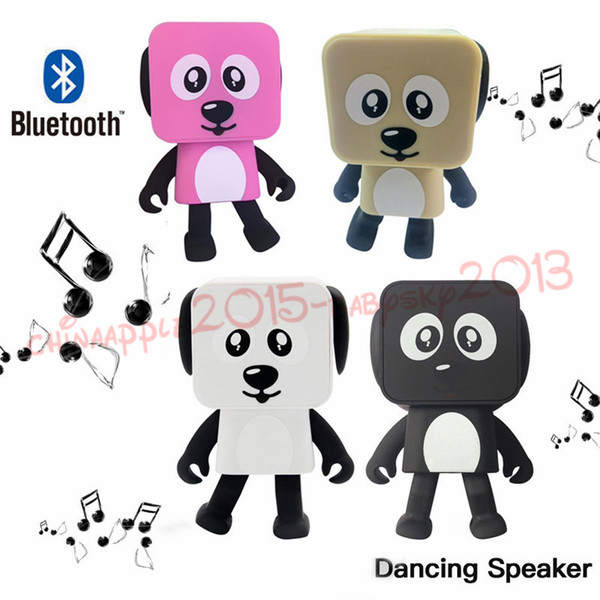 Dancing Dog Bluetooth Speakers Portable Mini Electronic Robot Stereo Speakers Electronic Walking Toys With Music Wireless Speaker Toy