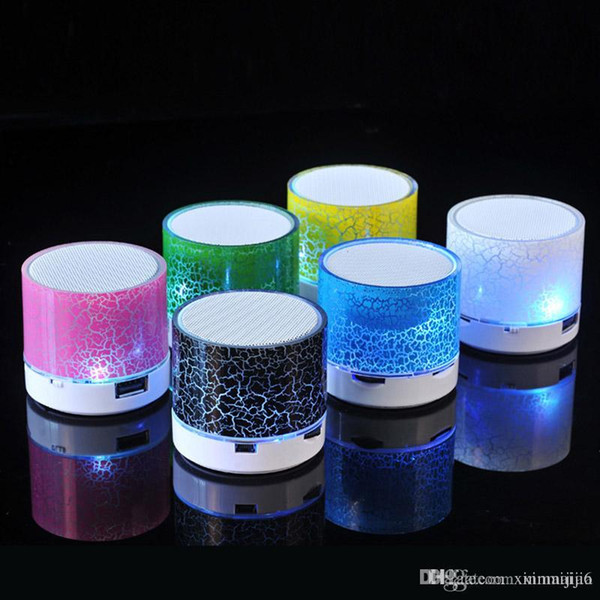 Bluetooth Speakers Wireless LED Mini Portable Soundbar Music Audio TF FM Light Stereo Sound Speaker For Mobile Phone