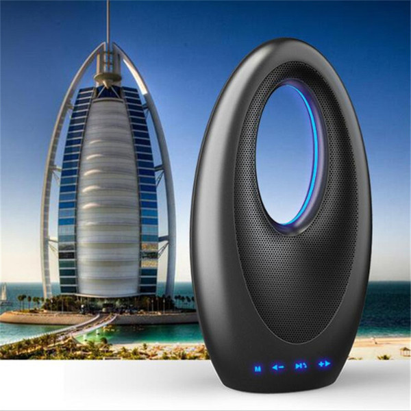 Mini Dubai Sailboat Bluetooth Speaker Wireless Outdoor Sound Smart Touch Radio Portable TF Card Stereo LED Bass DHL free shipping