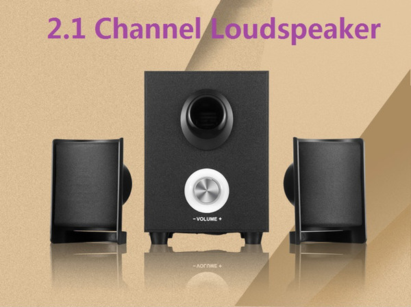 2.1 channel speaker computer speaker with sound channels 2.1 and BASS subwoofer loudspeaker for PC laptop mobile phone MP3