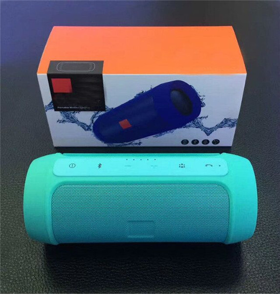 TOP!Subwoofer Speaker Wireless Bluetooth Mini Speaker Charge 2+ with logo and without logo edition 5 colors free shipping