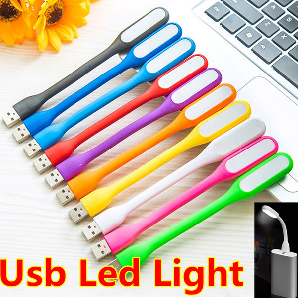 USB LED Lamp LED Light Portable Flexible Xiaomi USB Light for Notebook Laptop Tablet Power Bank With Retail package