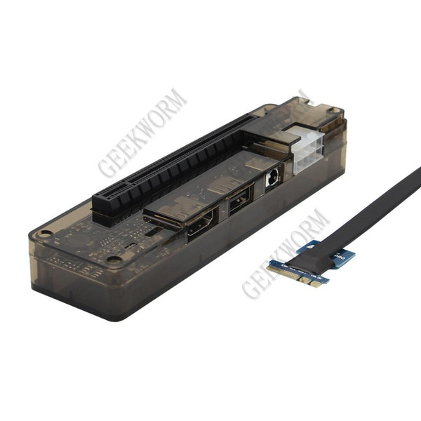 Freeshipping PCIe PCI-E PCI Express Card Laptop EXP GDC Laptop External Independent Video Card Dock (NGFF M.2 A key interface Version)