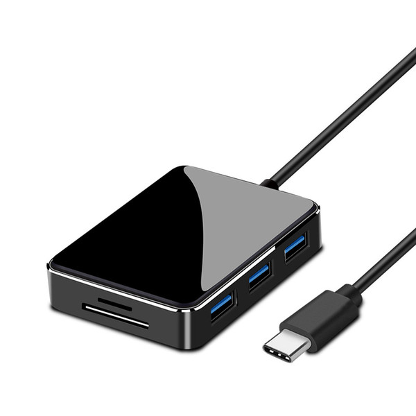 Type-c to hdmi+vga+USB3.0+SD+TF 7in1 converter usb-c multi-function docking station