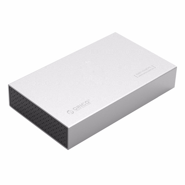 Orico 3518C3-SV 3.5 Inch External Hard Disk Box Type-C Usb 3.1 To Sata 3.0 Hdd Case Tool Free Support Uasp Protocols Hard Driv