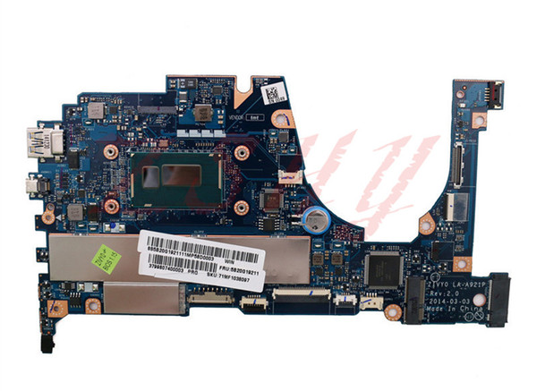 5B20G19207 LA-A921P For Lenovo YOGA 2 13 Laptop Motherboard W8S Computer Mainboard i5-4210 1.70GHz Processor RAM 8GB