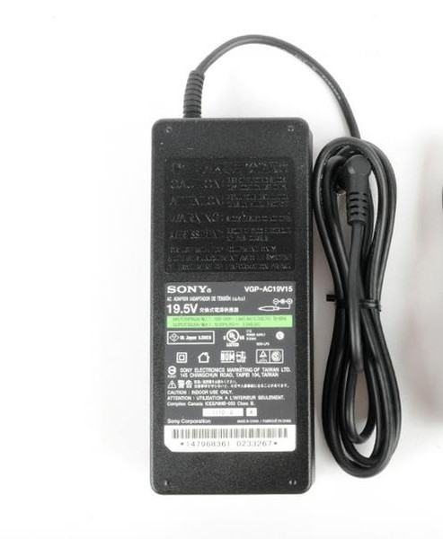 Original 19.5V 6.2A VGP-AC19V15 AC Adapter for sony VAIO VGN-AR150G Series Notebook