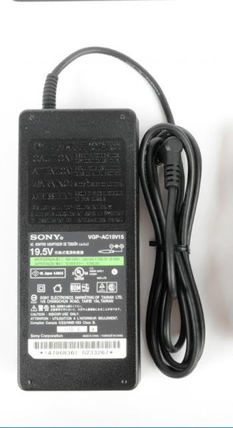 19.5V 6.2A VGP-AC19V15 original oem AC Adapter for sony VAIO VGN-AR290G VGN-AR290FG Series Notebook