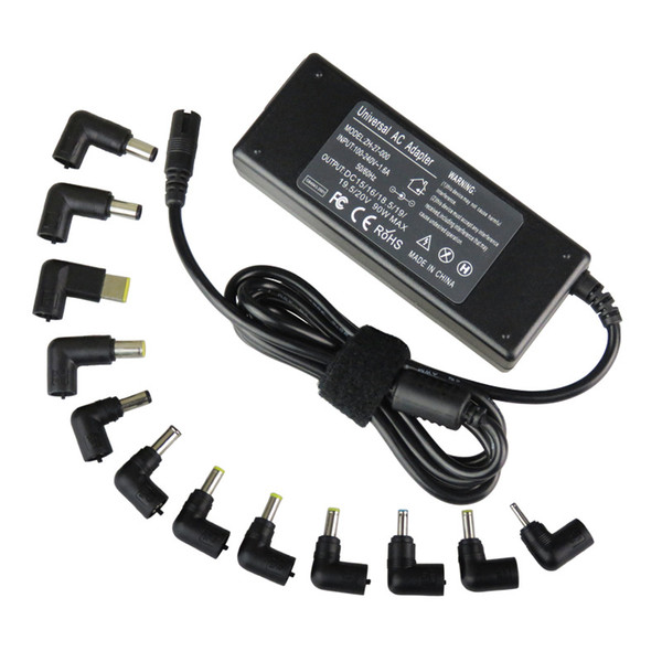 15-20V 90W Multi-function Charger Universal Notebook Power Adapter 12 DC Heads