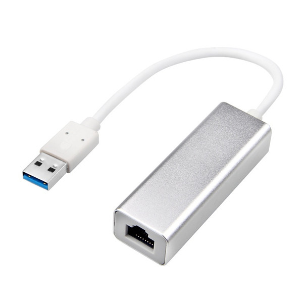 JZYuan USB 3.0 Gigabit Ethernet Extension Adapter USB to RJ45 Lan Network Card for Windows 10 8 7 XP Mac OS laptop PC Computer