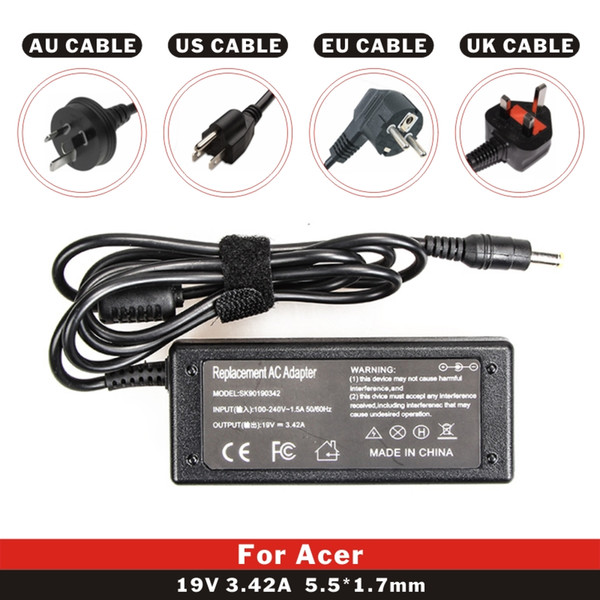 19V 3.42A 65W 5.5*2.5mm PA-1650-02 DC Straight Head C
8000
able And AC Power Charger adapter For Laptop Free Shipping