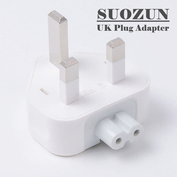 SUOZUN For ipad for MAC Book power plug charger adapter, the UK regulation charging Hea