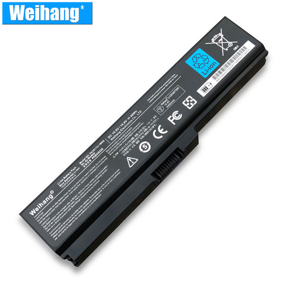 Weihang Korea Cell 10.8V 48WH Battery for Toshiba Satellite A660 C640 C650 C655 C660 L510 L630 L640 L650 U400 PA3817U-1BRS