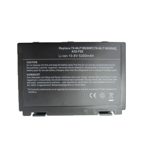 Wholesale-k50in 6 Cell Battery Pack for Asus K40 / F82 / A32 / F52 / K50 / K60 L0690L6 A32-F82 k40in k40af k50ij