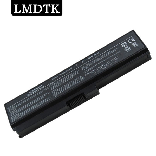 LMDTK New 6CELLS laptop battery FOR Satellite L750D C660 C660D A660 A665 A660D SERIES PA3818u PA3819u Free shpping