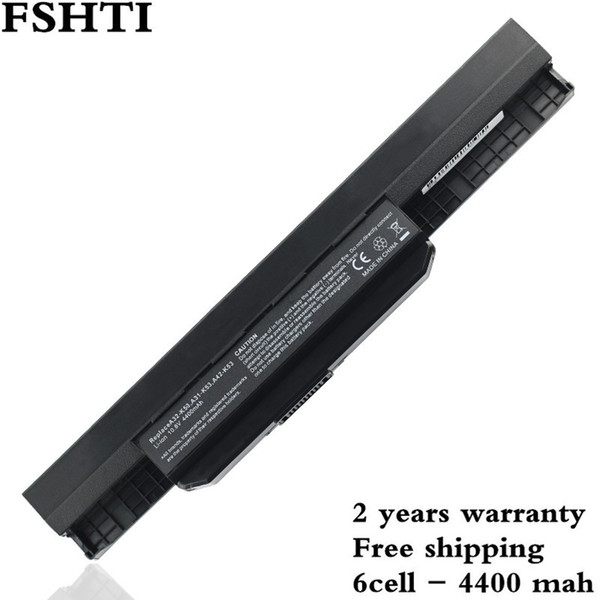 FSHTI Brand NEW battery pack A32-K53 A41-K53 for ASUS K53 K53E X54C X53S X53 K53S X53E 6cell