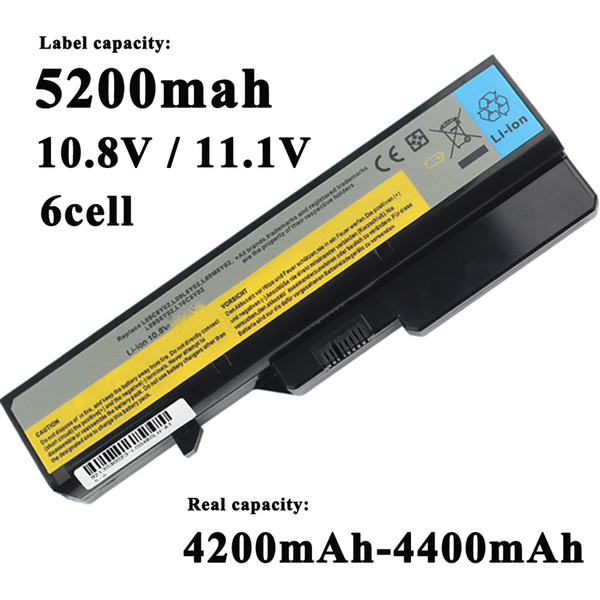 4400mAh Battery For LENOVO IdeaPad G565A G565G G565L G475A G475GL V360 V370A V470A V470P V570A V570 V560 E47 Z465 B575 battery