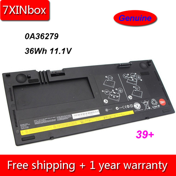 7XINbox 36Wh 3200mAh 11.1V Genuine 42T4936 42T4936 42T4938 Laptop Battery For Lenovo ThinkPad X1 Series 0A36279 42T4978 39+