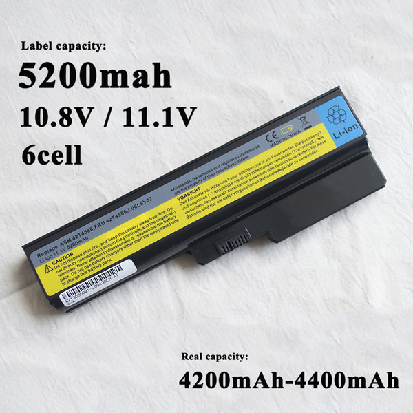 11.1v battery for Lenovo L08N6YO2 L08S6YO2 LO8L6C02 LO8N6Y02 42T2722 42T4577 42T4727 42T4728 42T4585 42T4586 L08O4C02 L08S6C02