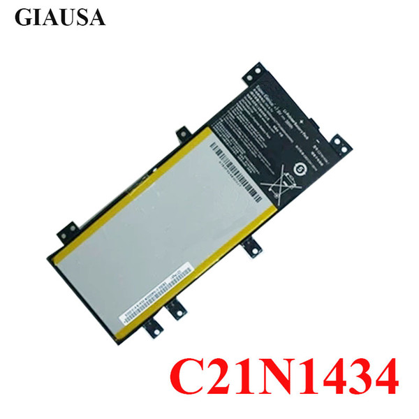 GIAUSA 7.6V 38WH laptop battery for Asus C21N1434 laptop battery