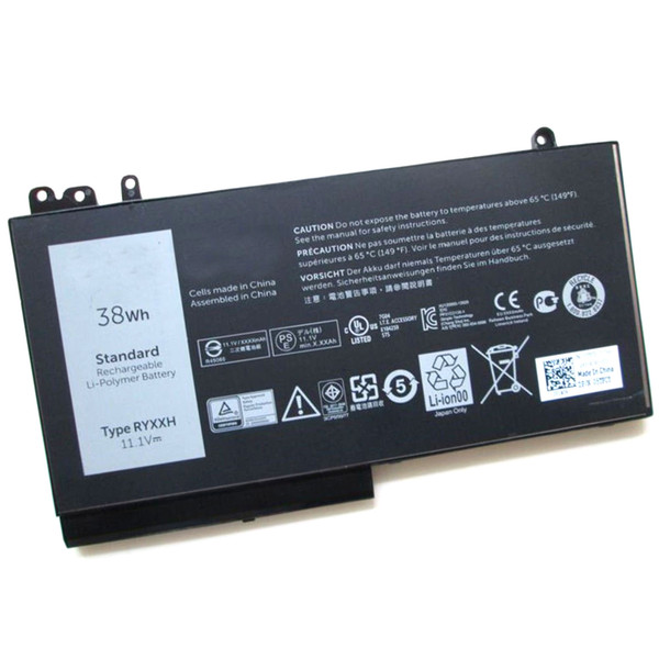 Laptop Battery Replacement for Dell RYXXH (11.1V 38Wh) DELL Latitude 3150 3160 Latitude 12 (E5250) 14 (E5450) 15 (E5550) Series Notebook