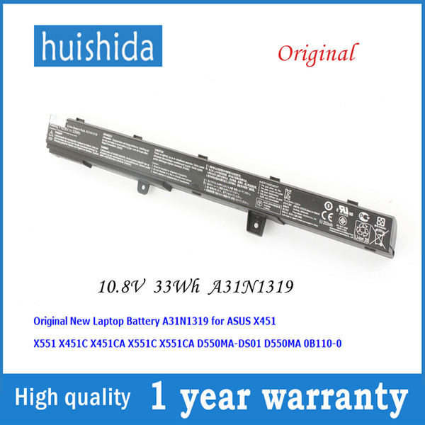 10.8V 33WH A31N1319 New original laptop battery for Asus X451 X551 X451C X451CA X551C X551 0B110-00250100 series