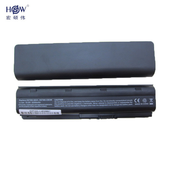 HSW 5200mAH Battery for Pavilion g6 dv6 mu06 586006-321 nbp6a174b1 586007-541 586028-341 588178-141 593553-001 batteria akku