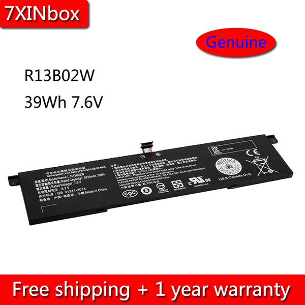 7XINbox 39Wh 7.6V R13B02W R13B01W Battery For Xiaomi Mi .3