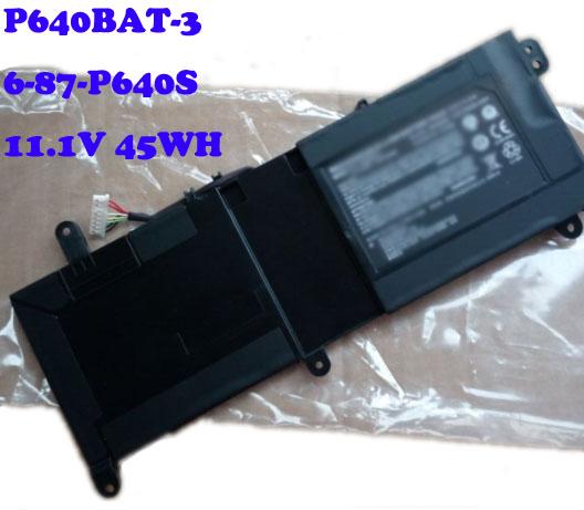 New and Original Laptop Battery For CLEVO P640 ST-R1 P640BAT-3 6-87-P640S-423 11.1V 45WH